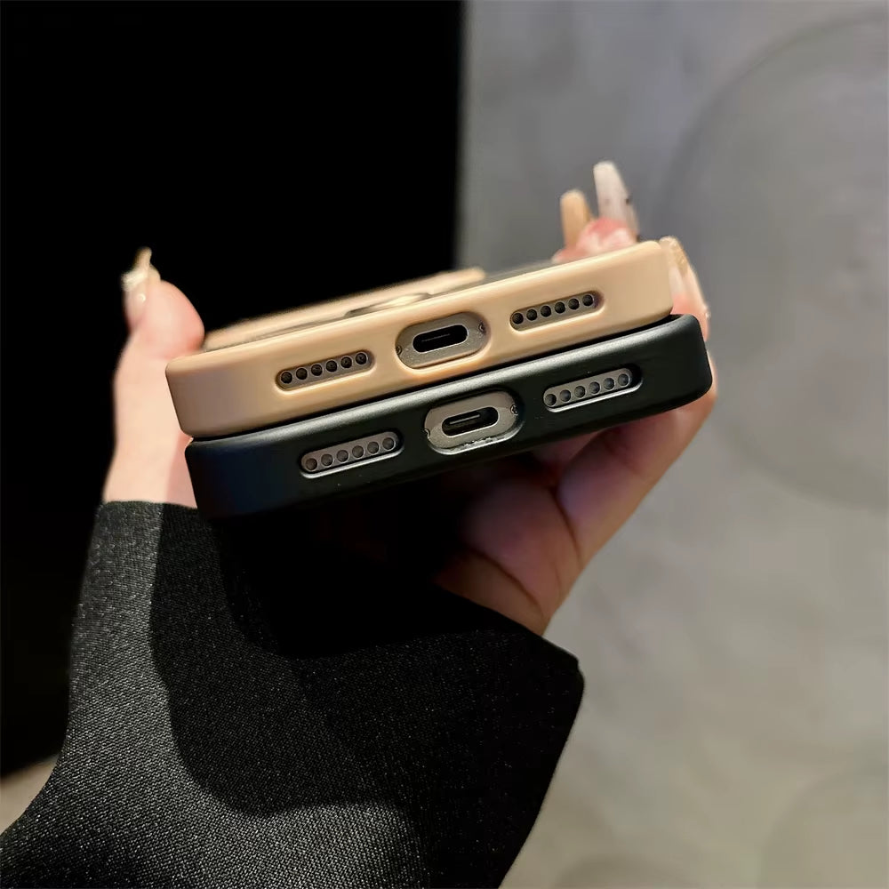 MagSafe Carbon Fiber Case for iPhone 17 Pro / Pro Max – Stand Holder