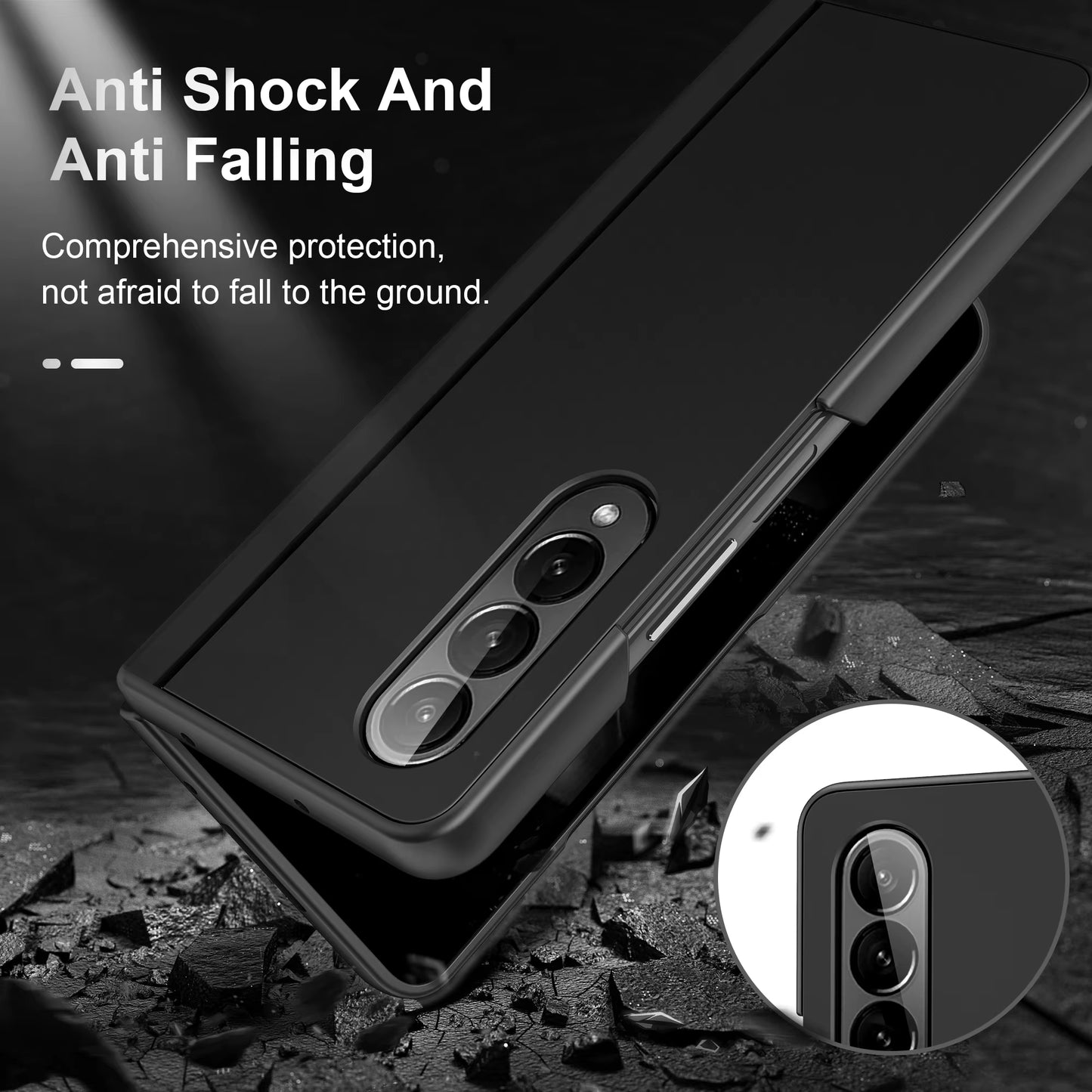 Z Fold 6 & 7 Rugged Non-Slip Case