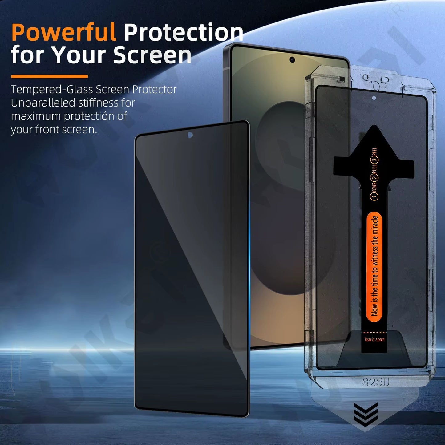 Z Fold 6 & 7 HD Privacy Tempered Glass – 2 Pcs