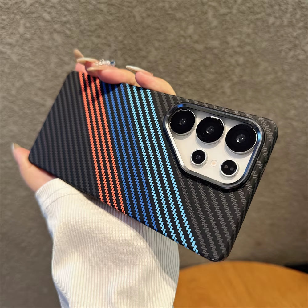 MagSafe Carbon Fiber Case for Samsung S24 / S25 / Plus / Ultra