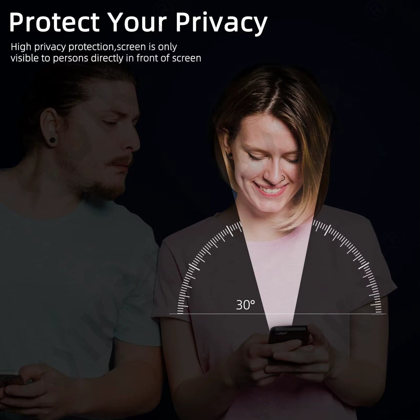 Z Fold 6 & 7 HD Privacy Tempered Glass – 2 Pcs