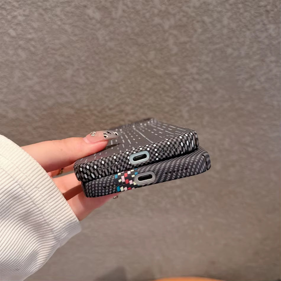 Carbon Fiber Textured Case for iPhone 17 Pro & Pro Max