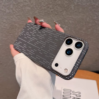 Carbon Fiber Textured Case for iPhone 17 Pro & Pro Max