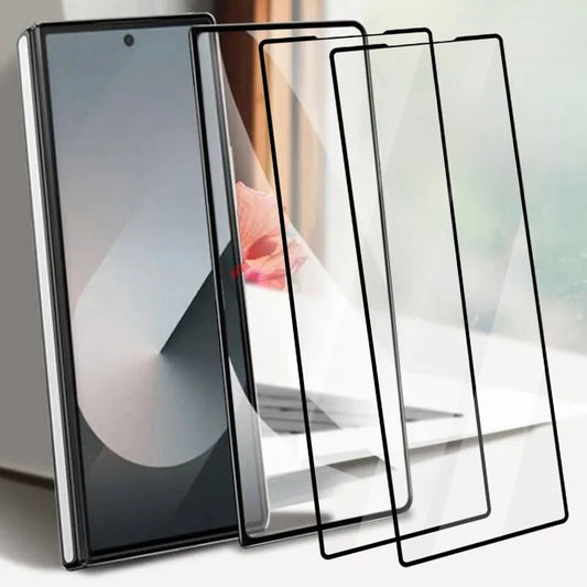 Z Fold 6 & 7 HD Tempered Glass – 2 Pcs