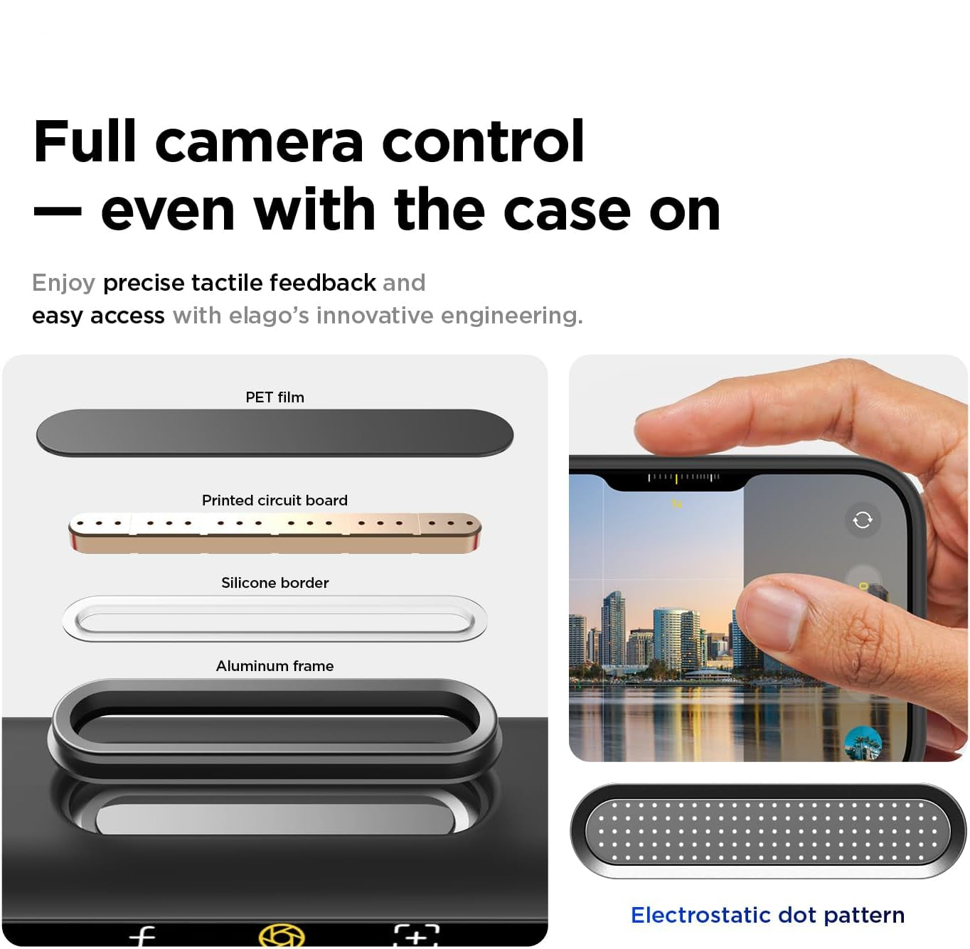 Magnetic Silicone Case for iPhone 17 Air 6.5" MagSafe Slim Shockproof Black