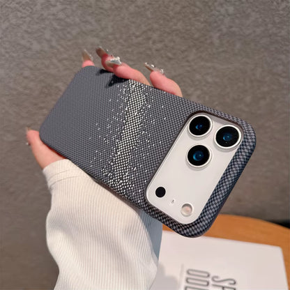 Carbon Fiber Textured Case for iPhone 17 Pro & Pro Max