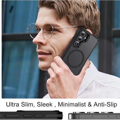 Magnetic Kickstand Case for Samsung Galaxy S24 / S25 / Plus / Ultra