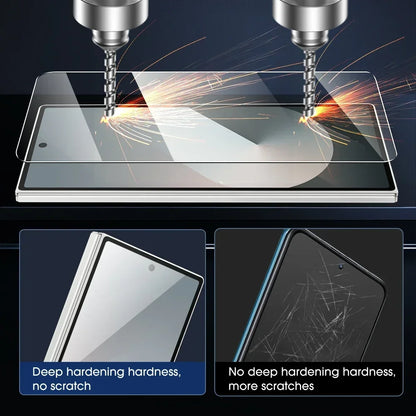Z Fold 6 & 7 HD Tempered Glass – 2 Pcs