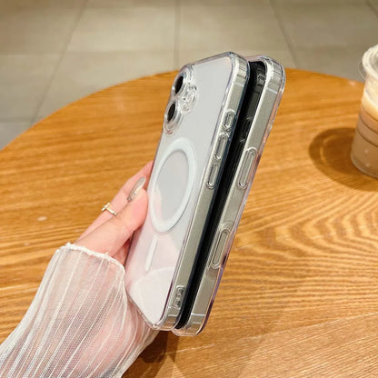 MagSafe Magnetic Clear Case for iPhone 17 Pro Max,17 Pro & 17 Air Shockproof