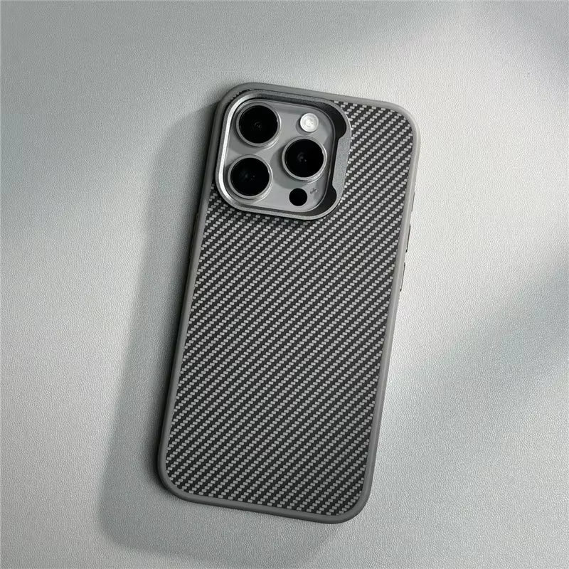 Luxury Carbon Fiber Magsafe Texture Case for iPhone 14 / 15 / 16 Pro & Pro Max