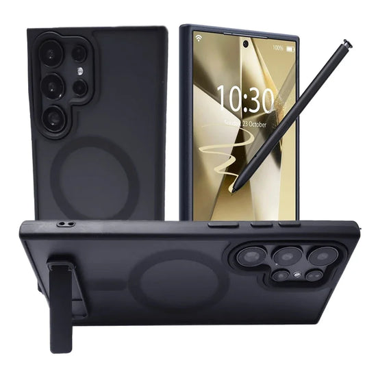 Magnetic Kickstand Case for Samsung Galaxy S24 / S25 / Plus / Ultra