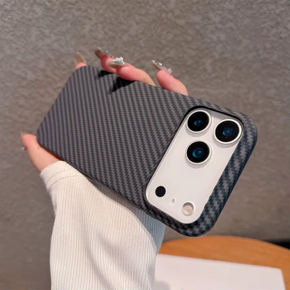 Carbon Fiber Textured Case for iPhone 17 Pro & Pro Max